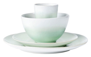 Servies set 16-delig - Mintgroen