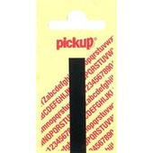 Pickup plakletter i 60 mm zwart