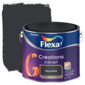 Flexa creations muurverf royal blue krijt 2.5 L