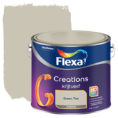 Karwei Flexa Creations muurverf green tea krijt 25 liter aanbieding