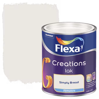 Flexa Creations binnenlak zijdeglans simply bread 750 ml