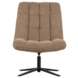 WOOOD draaifauteuil Job teddy taupe