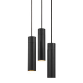 Nordlux hanglamp  Tilo 3-spot zwart