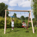 Speeltoestel Jungle Gym met dubbele schommel van douglashout