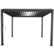 Pergola Deluxe Zwart 3,6x4m