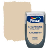 Flexa Creations muurverf kleurtester mat pretty pastry 30 ml