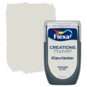 Flexa Creations muurverf kleurtester mat tender clay 30 ml