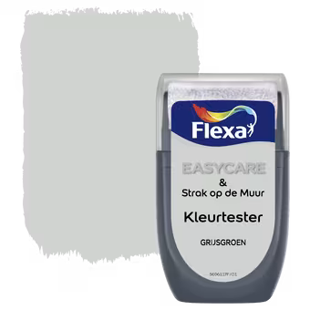 Flexa Strak op de muur Easycare kleurtester mat grijsgroen 30 ml