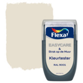Flexa Strak op de muur Easycare kleurtester mat RAL 9001 créme wit 30 ml