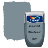 Flexa Creations muurverf kleurtester mat denim drift 30 ml