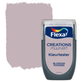 Flexa Creations muurverf kleurtester mat blossom powder 30 ml