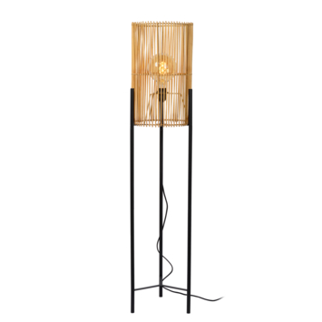 Lucide JANTINE vloerlamp Ø 30 cm Licht hout