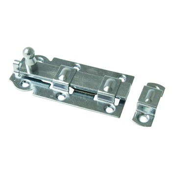 Rolschuif vlak verzinkt 100 mm
