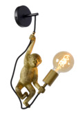 Lucide EXTRAVAGANZA CHIMP wandlamp Zwart