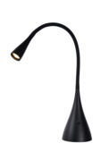 Lucide ZOZY Bureaulamp LED dimb. 3000K 3 StepDim Zwart