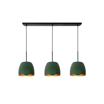 Lucide hanglamp Nolan groen Ø24 cm