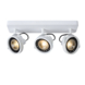 Lucide TALA LED plafondspot LED Dim to warm GU10 2200K/3000K Wit