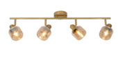 Lucide BJORN plafondspot mat goud / Messing