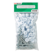 Martens Schroef voor PET / Polyester Golfplaat 76/18 Wit 50 stuks