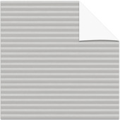 KARWEI kleurstaal plisségordijn lichtdoorlatend licht grijs (6006)