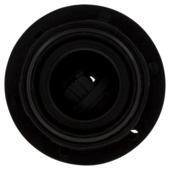 Handson lamphouder E27 incl. Kraag en Ring zwart