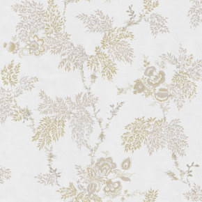 Vliesbehang Kimono wit/goud (dessin 120951)