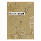 Behangstaal vliesbehang Kimono oker/goud (dessin 120960)