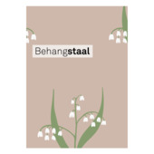 Behangstaal vliesbehang Lilly roze (dessin 120972)
