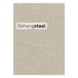 Behangstaal vliesbehang Chenille taupe/goud (dessin 106749)