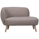 WOOOD Fauteuil Hazel links greige