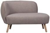 WOOOD Fauteuil Hazel links greige