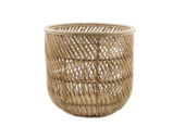 Mand rotan blond D40H39 cm