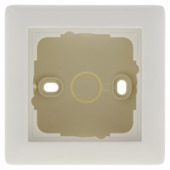 Gira ST55 Opbouwraam 1-voudig Wit