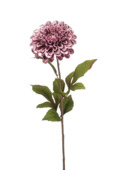 Emerald kunstbloem Dahlia spray glamour purple 57 cm