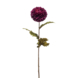 Emerald kunstbloem Dahlia pompom spray purple 72 cm