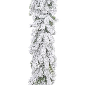 Kerstslinger Grandis 270 cm besneeuwd