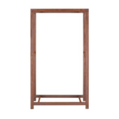 Fancy Flames houtopslag roest L