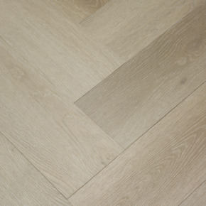 Le Noir & Blanc click PVC Stretto visgraat beige eiken houtlook incl. geïntegreerde ondervloer