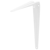 Plankdrager gelakt 200 x 250mm wit