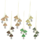 Christmas Goods glasfiguur kersthanger paddenstoel divers