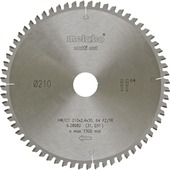 Metabo Multi cut cirkelzaagblad 64 FZ/TZ voor binnen afwerking Ø 210 x 2,4 x 30 mm