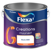 Karwei Flexa Creations muurverf metallic 25 liter aanbieding