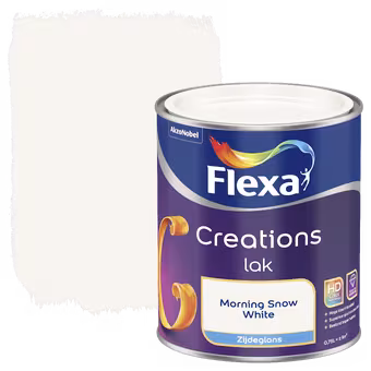 Flexa Creations binnenlak morning snow zijdeglans 750 ml