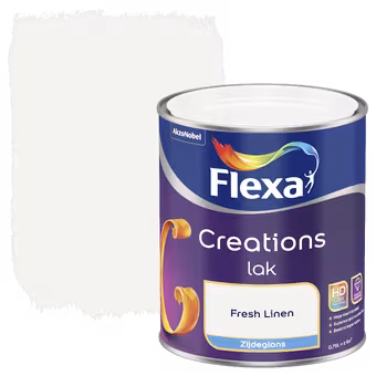 Flexa Creations binnenlak zijdeglans fresh linen 750 ml