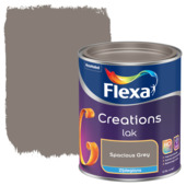 Flexa Creations binnenlak zijdeglans spacious grey 750 ml