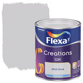 Flexa Creations binnenlak zijdeglans wild dove 750 ml