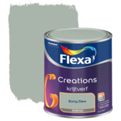 Karwei Flexa Creations muurverf early dew krijt 1 liter aanbieding