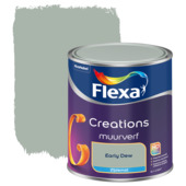 Flexa Creations muurverf early dew zijdemat 1 liter