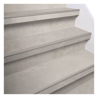 Firststep traprenovatieset pvc-treden beton lichtgrijs, 4 stuks
