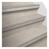 Firststep traprenovatieset pvc-treden beton lichtgrijs, 4 stuks